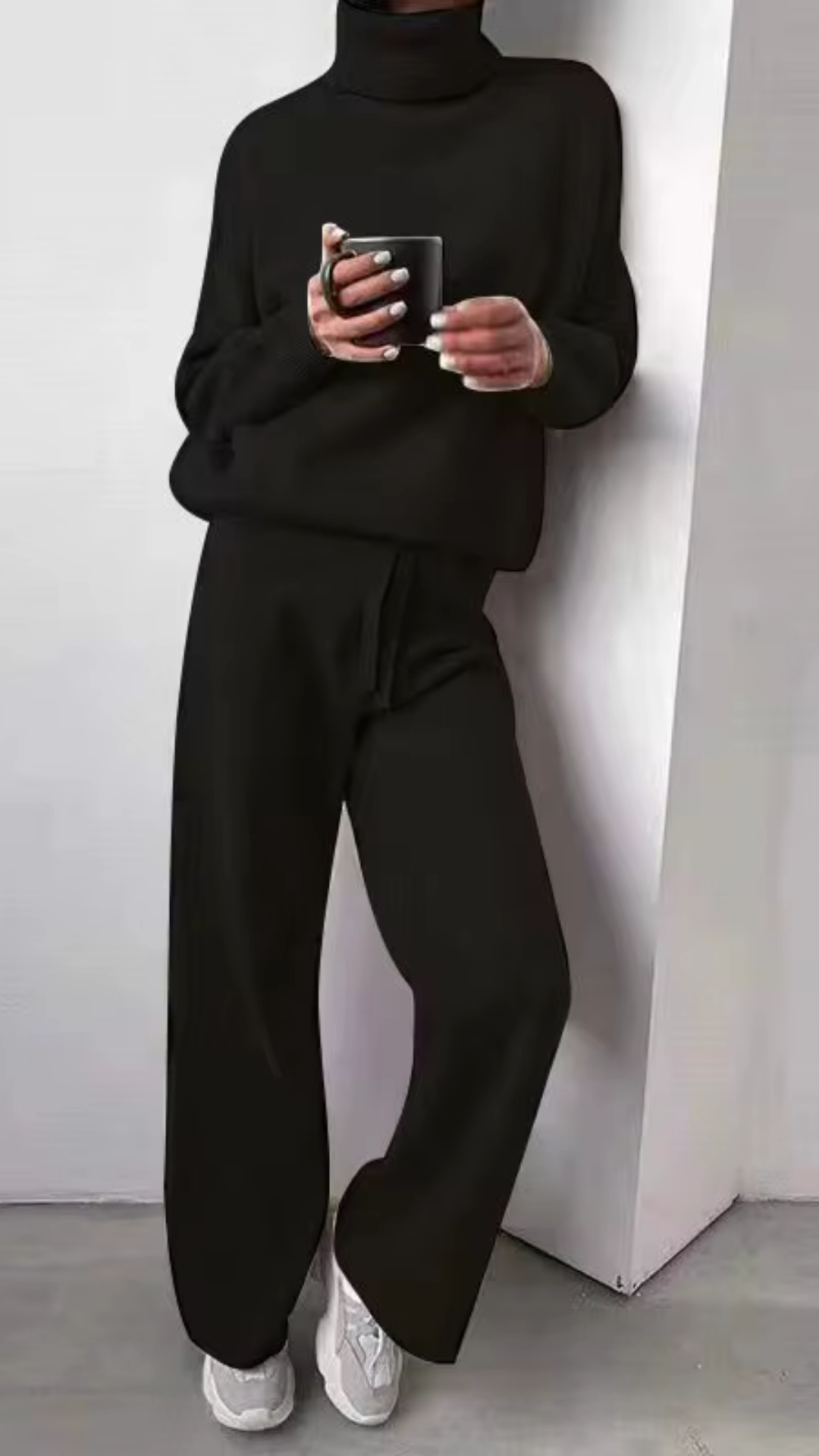 Street Wave Loungewear Set Minimalist Comfort For Urban Dwellers Everyday Cozy Home Wear