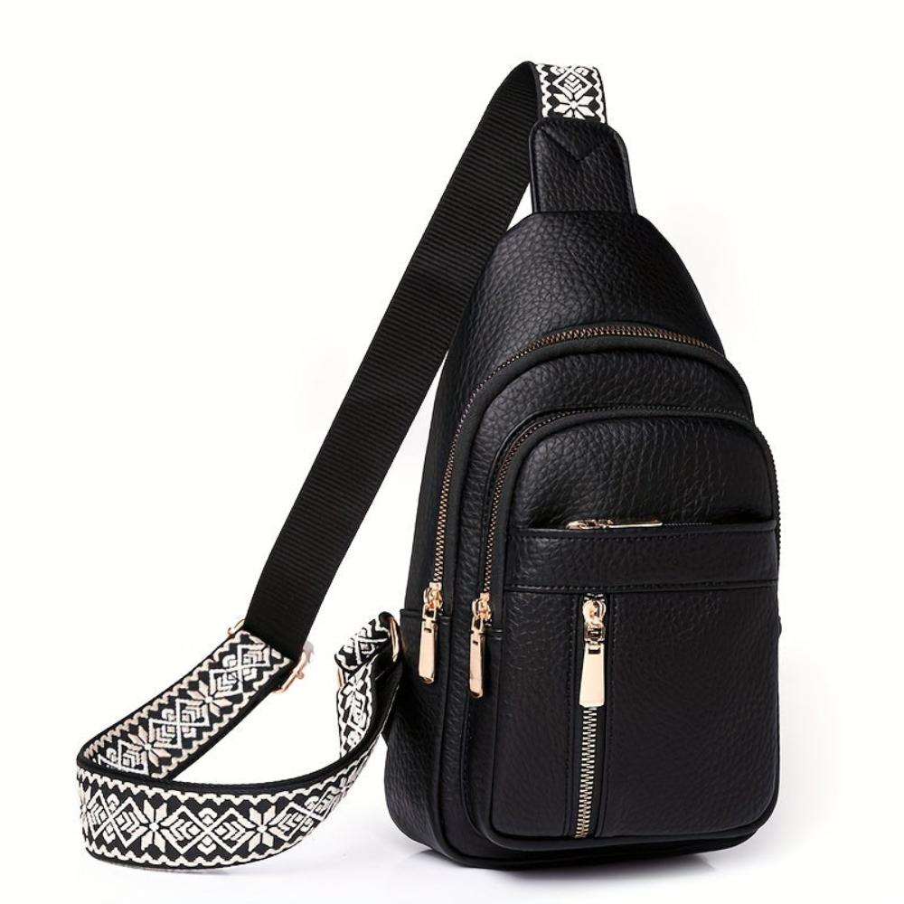 Street Wave Elise Chic Vegan Leather Crossbody Bag Women