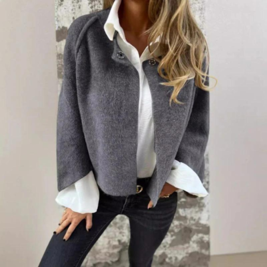 Street-Wave Cozy Warm Cardigan For Women Soft Fleece Knit With Elegant Comfort Winter