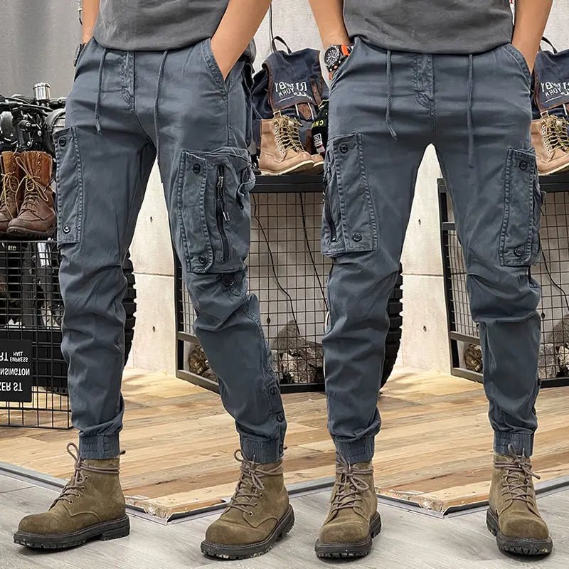 Street Wave Tactical Pants For Urban Explorers, Premium Cotton, Breathable, Reinforced Seams, Unisex