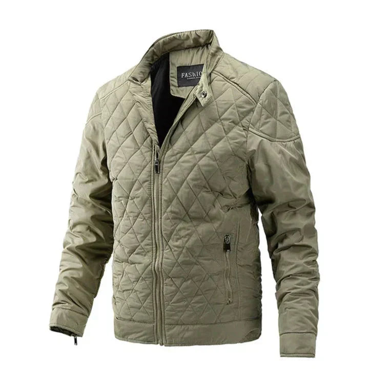 Street-Wave Men's Winter Jacket Warmth and Comfort With Practical Zippers and Durable Design