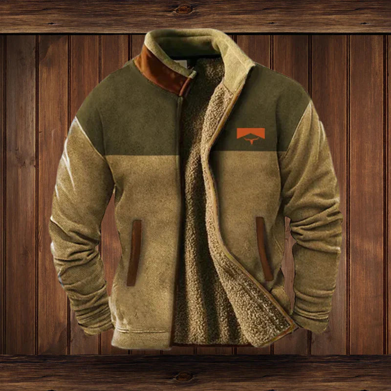 Street-Wave Fleece-Lined Jacket for Outdoor Adventurers Warm Comfort and Style Everyday Wear