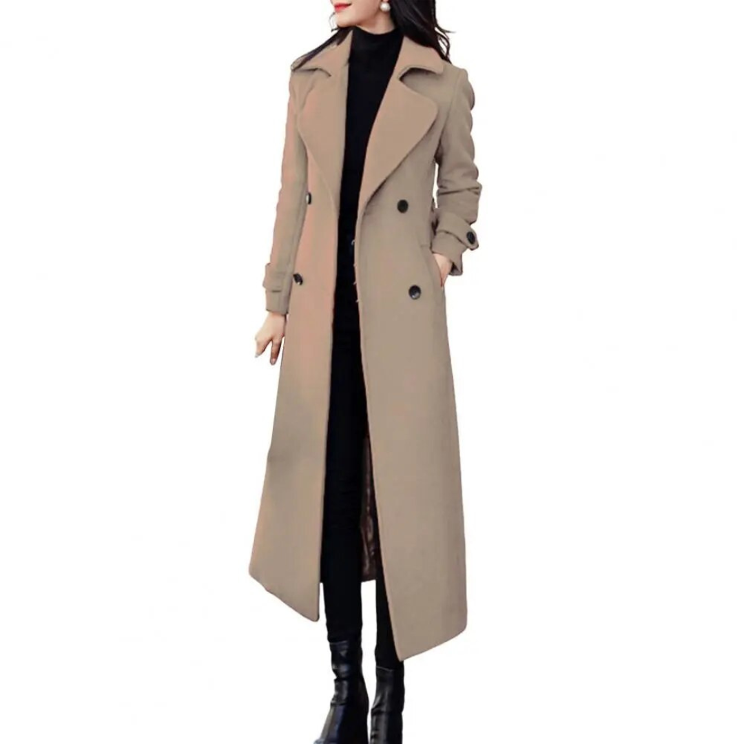Street Wave Thermal Winter Jacket For Women Warm Long Coat For Cold Weather Chic