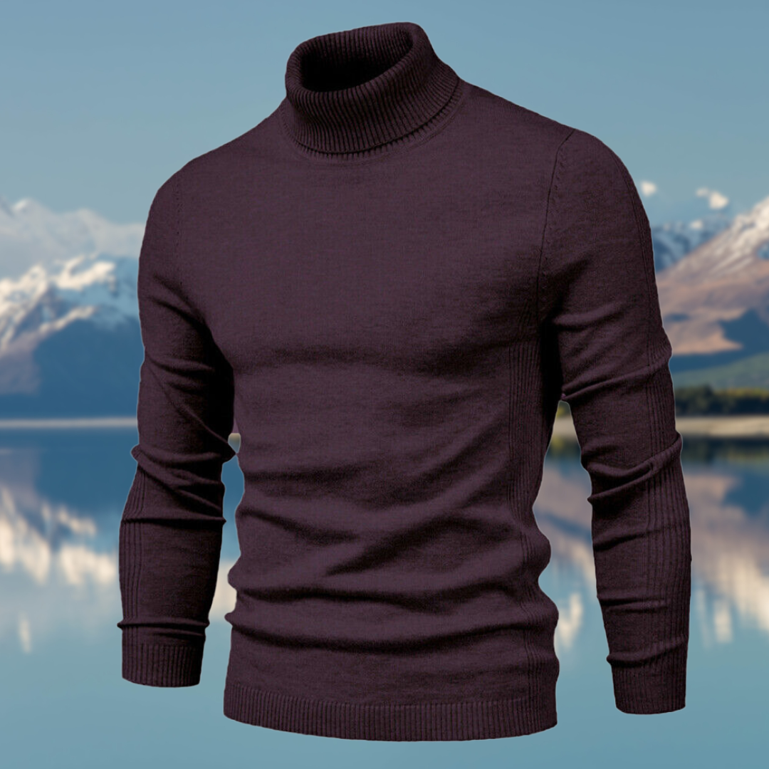 Street-wave Turtleneck Sweater With Cozy Multi-Layer Lining For Everyday Comfort Unisex Knit