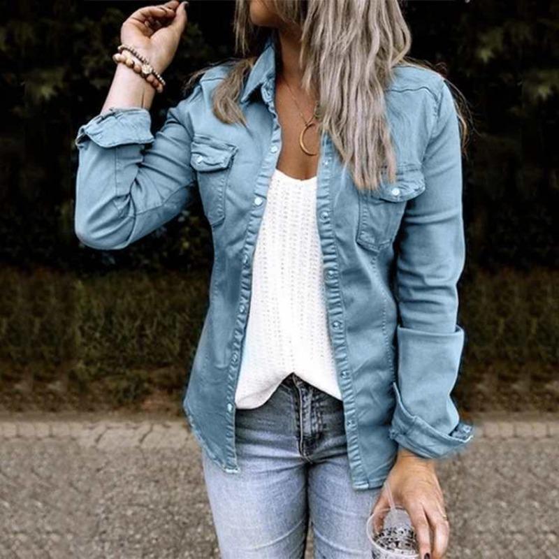 Denim Jacket For Women By Street-Wave Versatile Wardrobe Must-Have For Trendy Casual Looks