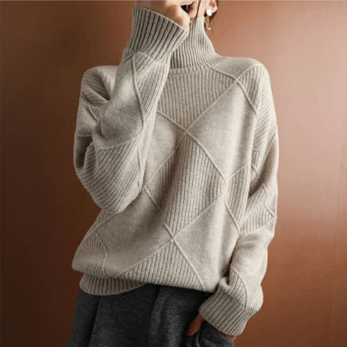 Street-Wave Heated Collar Pullover For Cold Weather Luxury Cozy Knit For Urban Commuters
