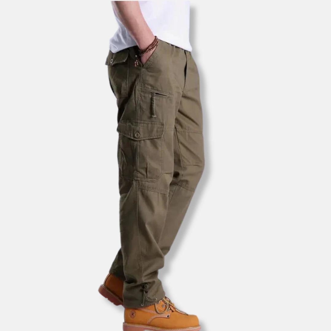 Street Wave Mens Cargo Pants Relaxed Fit Camouflage Durable