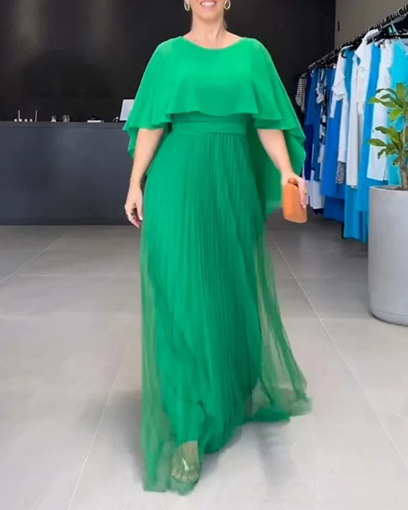 Hazel | Women’s Formal Pleated Floor Length Dress