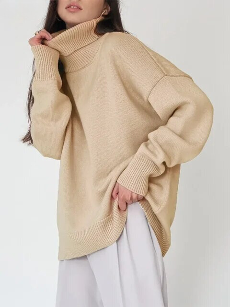 Street-Wave Loose Knit Sweater for Women Soft Cozy Pullover in 5 Colors for Effortless Chic