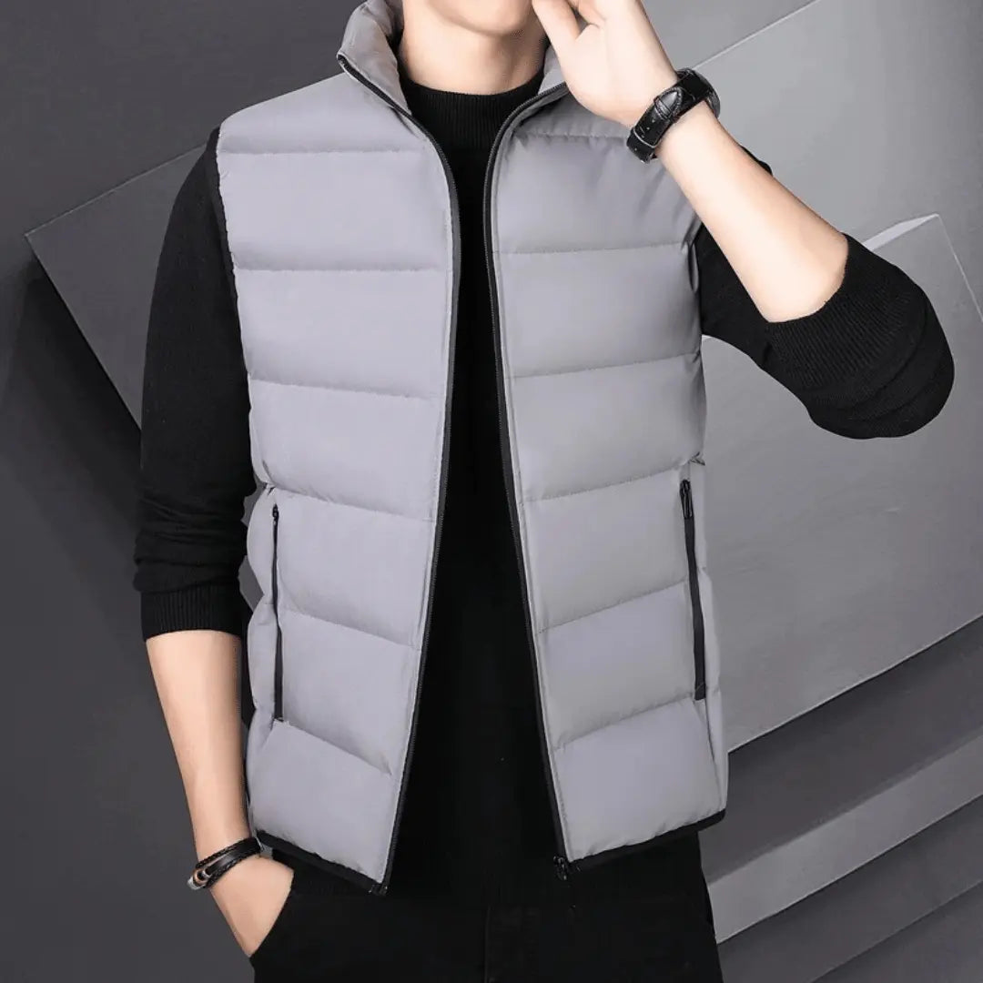 Waylynn Winston Mens Puffer Vest Lightweight Insulated All Weather