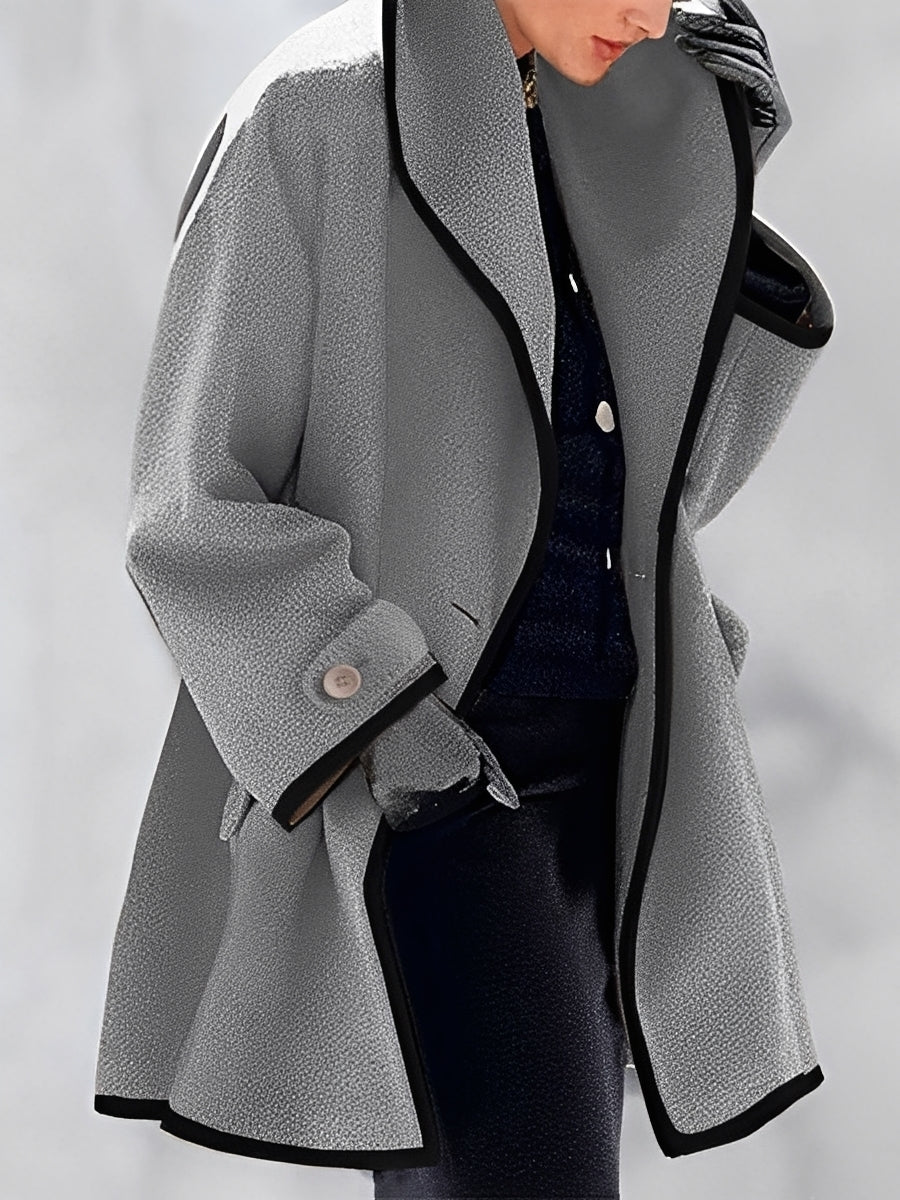 Street-wave Long Wool Coat For Women Timeless Elegance Warmth And Classic Retro Charm