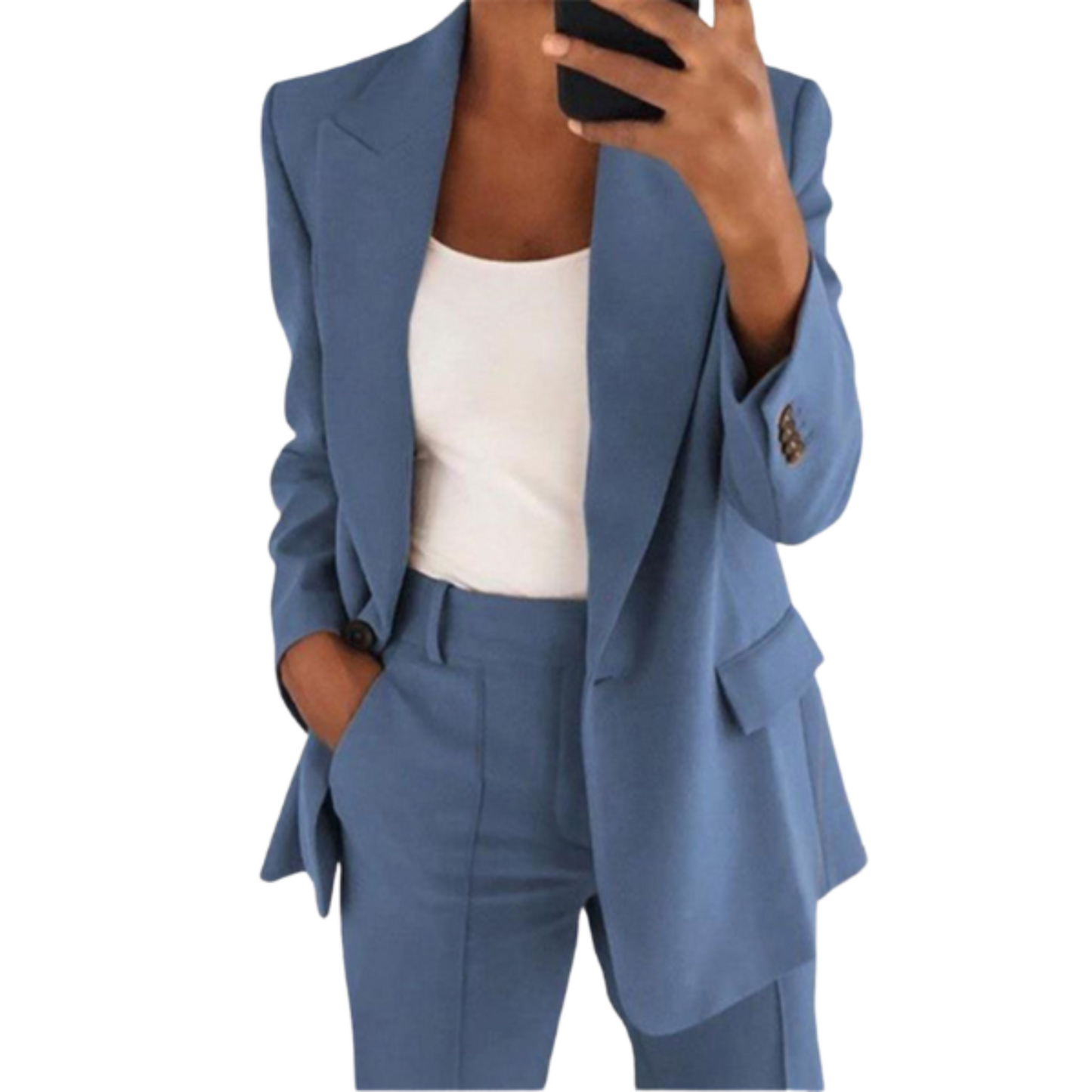 Streetwave Womens Blazer Set Sophisticated Fall Office Ensemble For Professionals