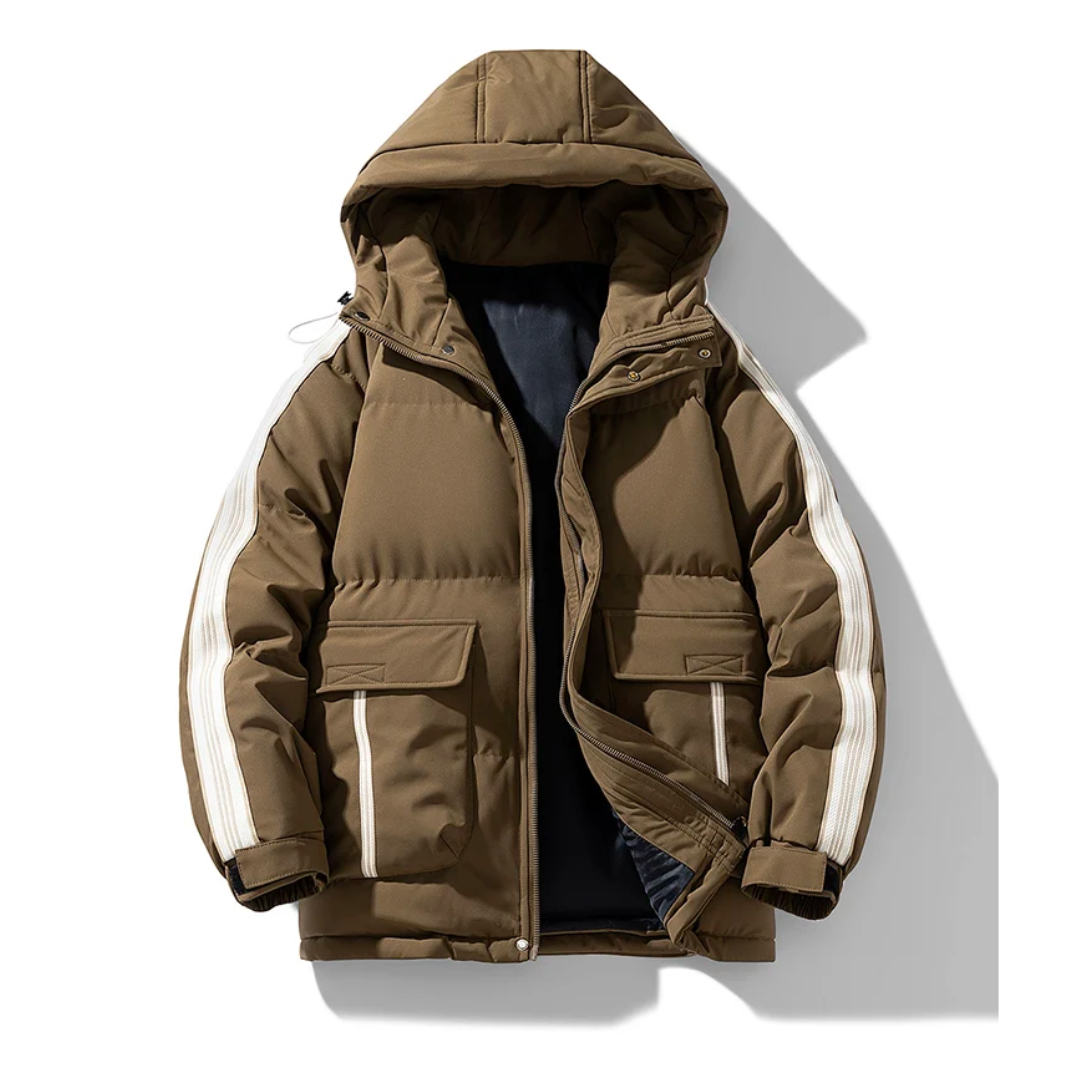 Street-Wave Puffer Jacket Waterproof Windproof Insulated Down For Cold Weather Explorers -20C Warmth