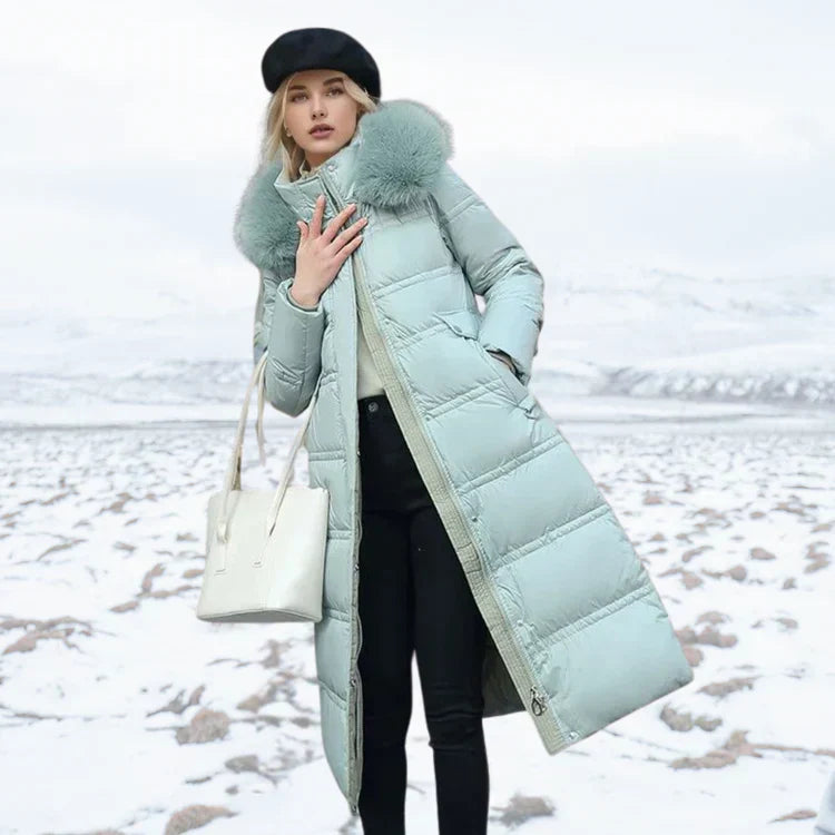 Street Wave Luxury Winter Coat for Women Warmth and Elegance Puffer Jacket With Fur Collar
