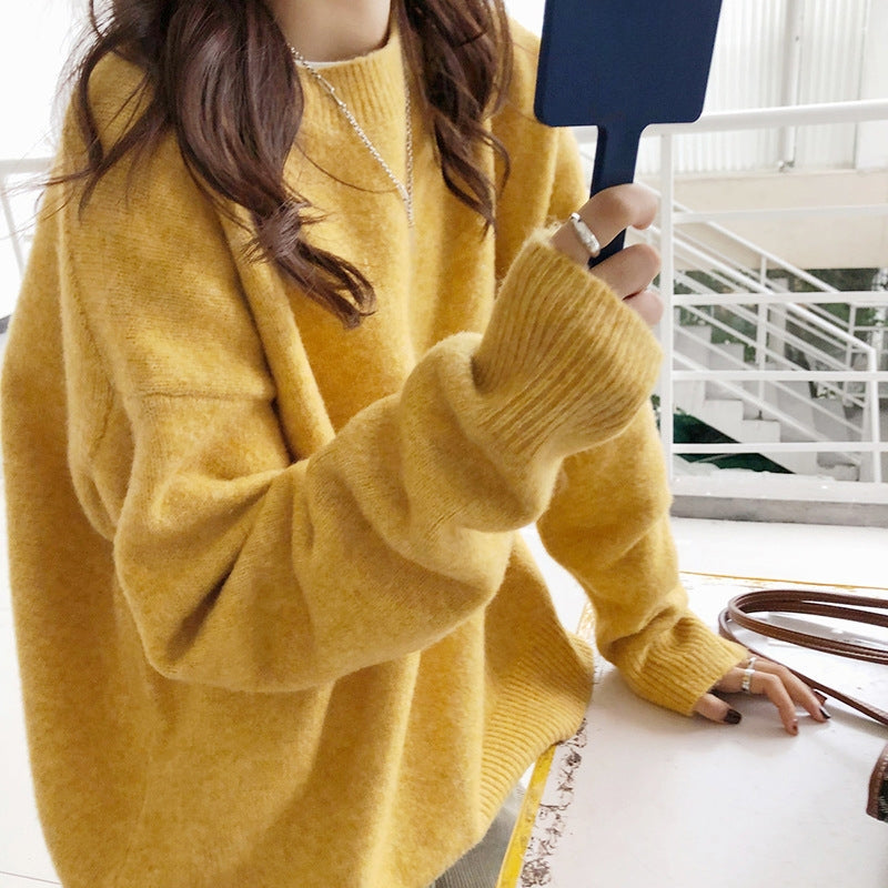 Street-Wave Drop Shoulder Pullover