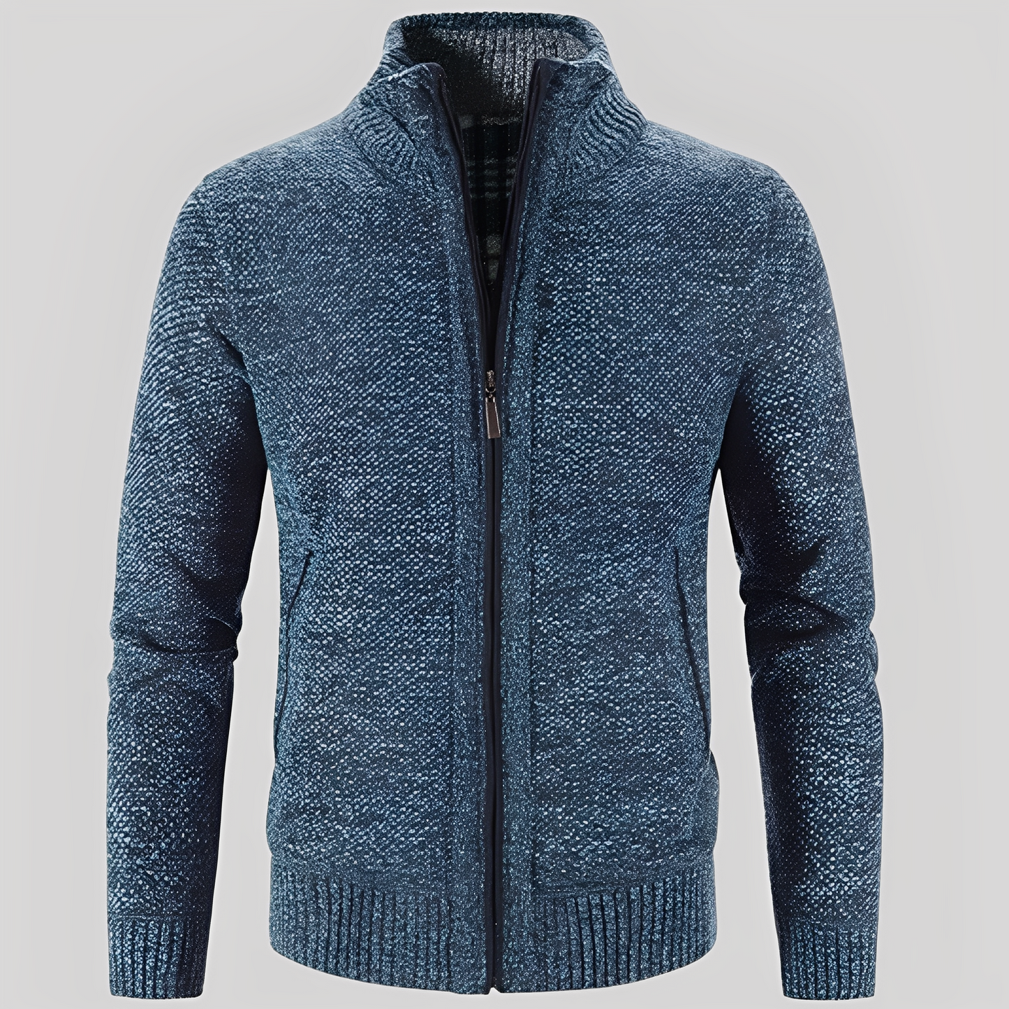 Streetwave Zip Cardigan For Men Premium Soft Comfort Minimalist Design With Front Zipper