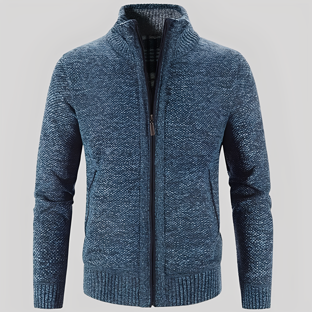 Streetwave Zip Cardigan For Men Premium Soft Comfort Minimalist Design With Front Zipper