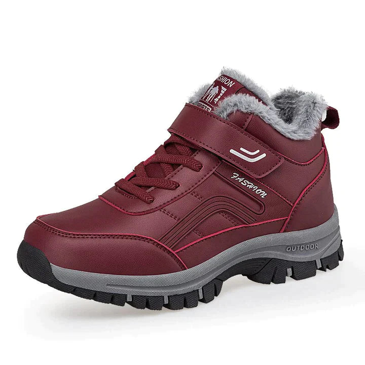 Street-Wave Thermal Boots for Cold Weather, Plush Fur Lining, Insulated Warmth for Men and Women