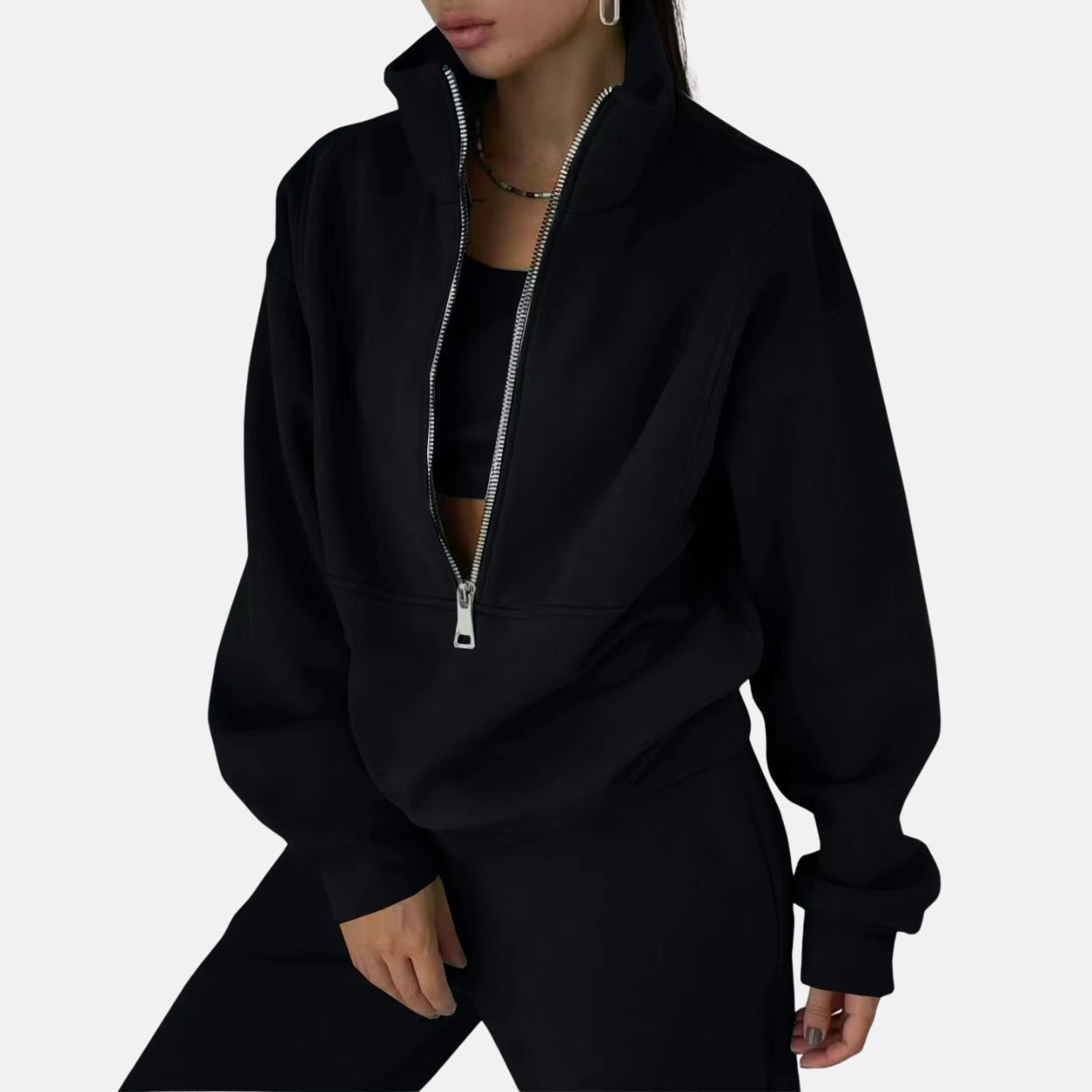 Nordisk Flair Women's Tracksuit Set Relaxed Fit Cotton Blend Full Length