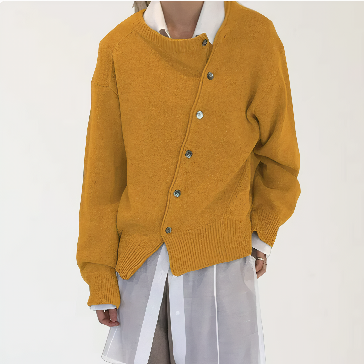 Streetwave Wrap Cardigan With Asymmetric Knot Detail For Women Chic Effortless Style