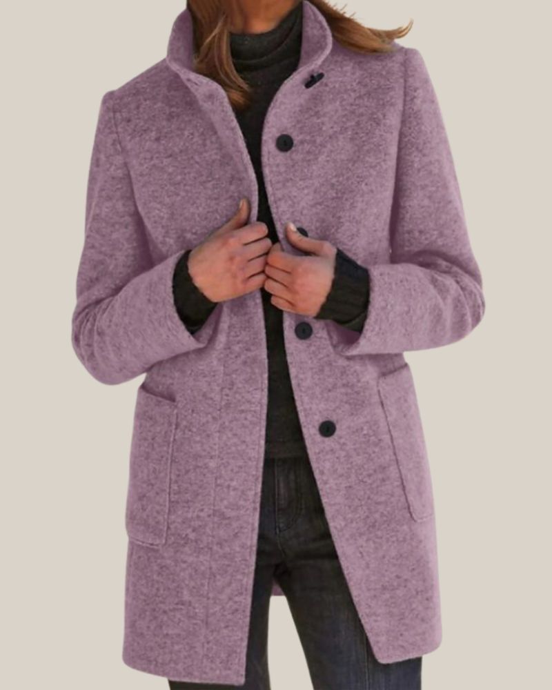 Street-wave Emerald Green Coat For Women, Classic Yet Stylish Winter Jacket, Warm And Cozy Outerwear