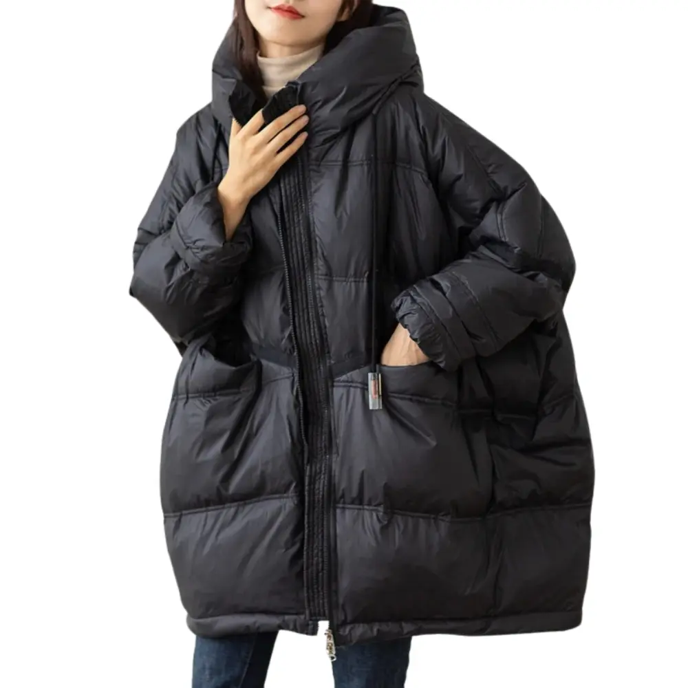 Waylynn Padded Jacket For Women Oversized Warmth Adjustable Hood
