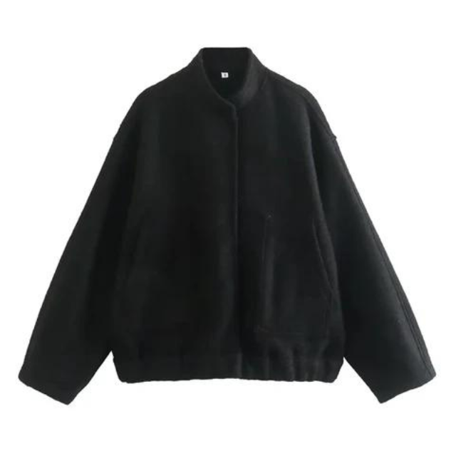 Streetwave Oversize Bomber Jacket For Women Cozy Versatile Streetwear Must Have Now