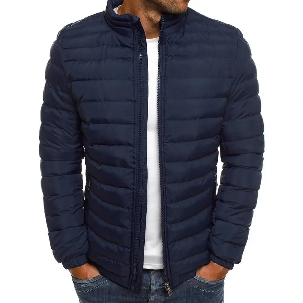 Street-wave Men's Padded Quilted Jacket Warm Insulated Winter Coat For Cold Days Outdoors