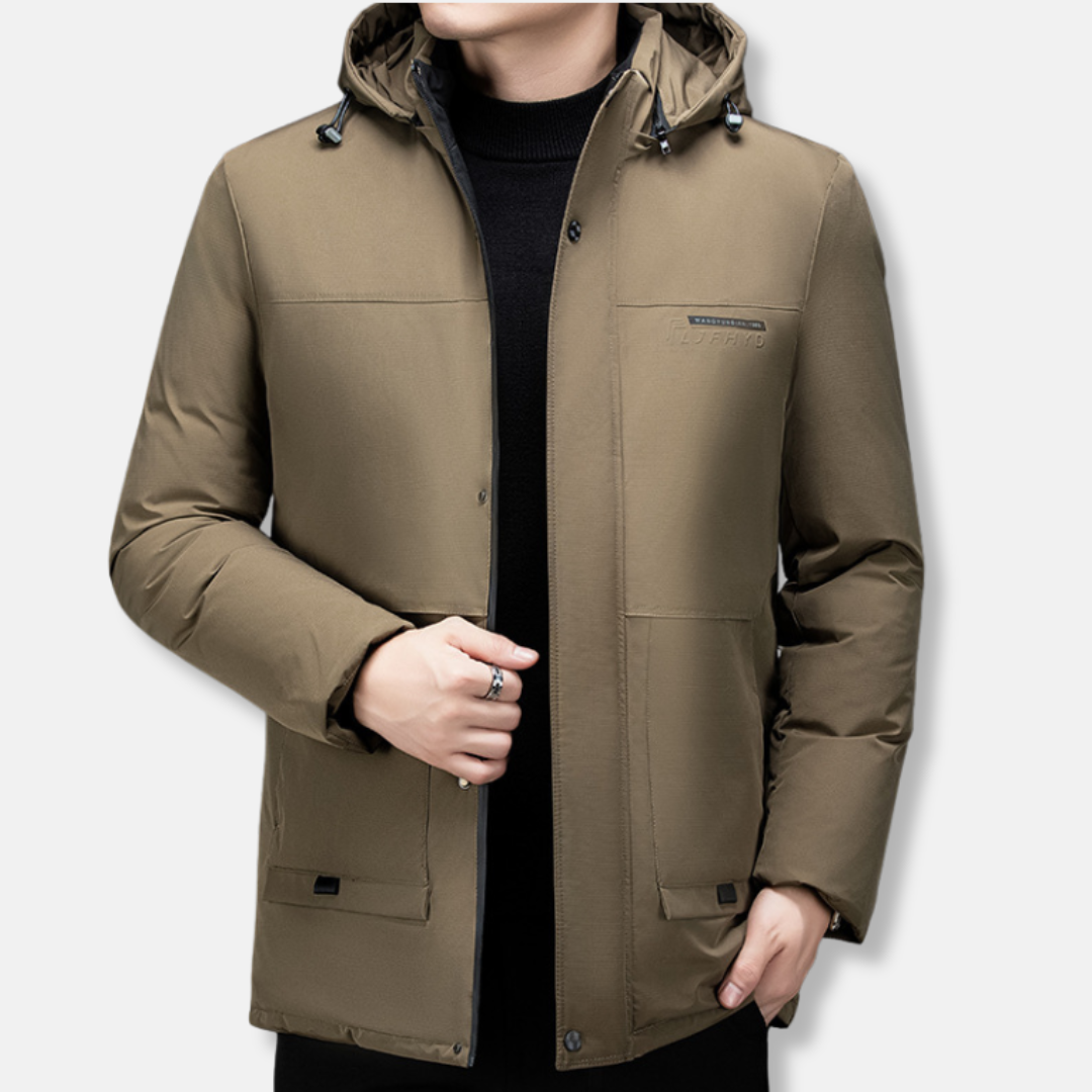 Street-Wave Nordisk Flair Mens Coat With Padded Insulation