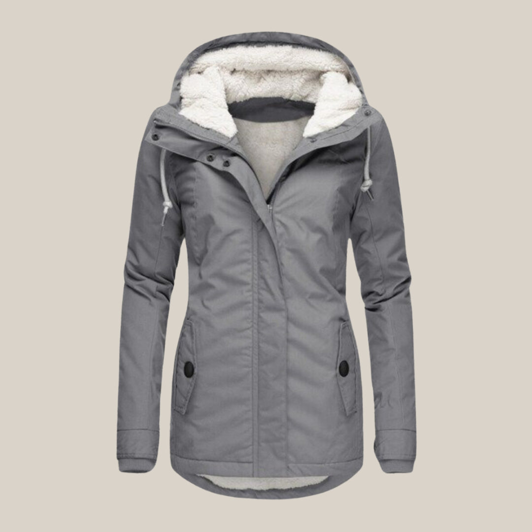 Street-wave Aria Womens Transitional Jacket Navy With Warmth And Rain Protection