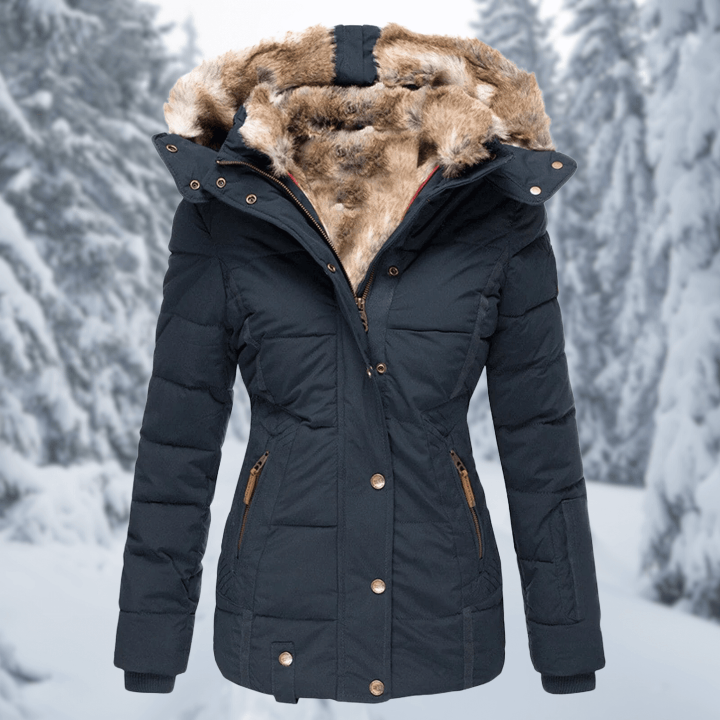 Street-wave Insulated Winter Jacket for Stylish Urban Explorers, Cozy Puffer with Hood