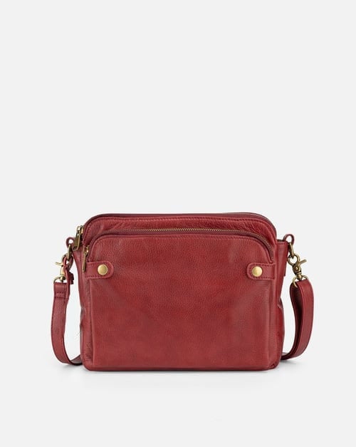 Leather Crossbody Bag Street Wave Premium Leather Timeless Elegant Design For Everyday Women