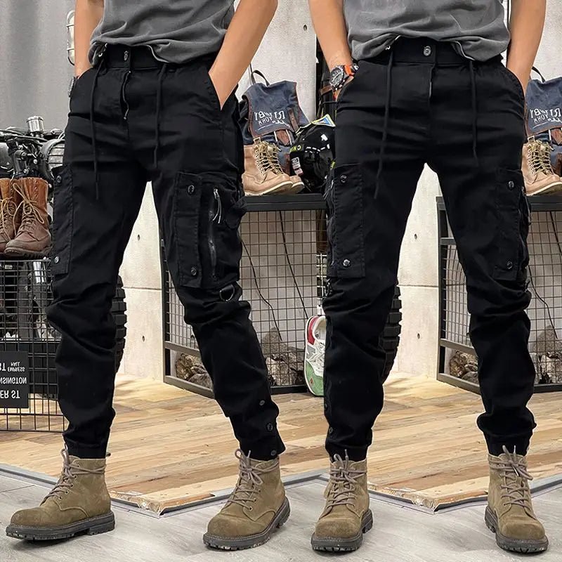 Street Wave Tactical Pants For Urban Explorers, Premium Cotton, Breathable, Reinforced Seams, Unisex
