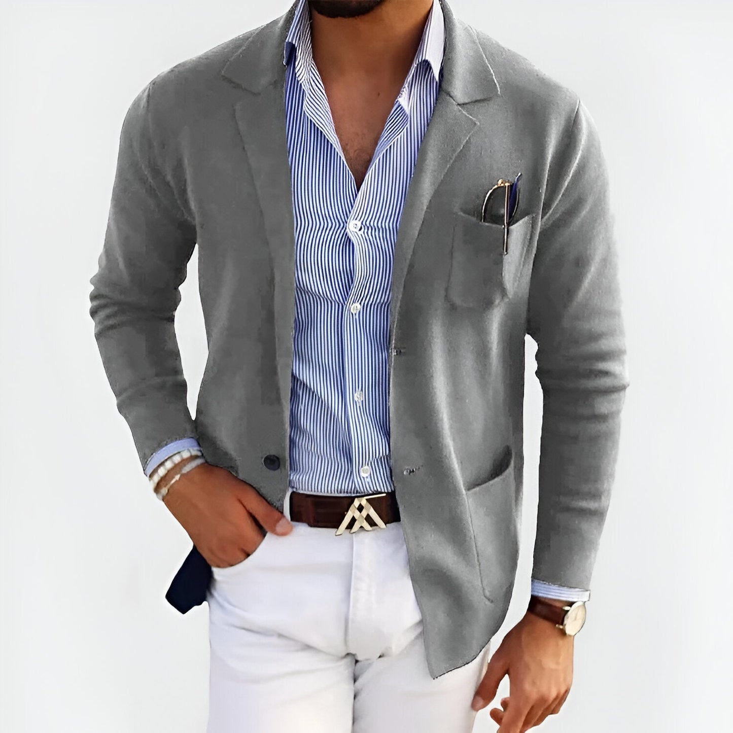 Street Wave Men's Blazer Jacket Premium Elegant Look Versatile For Office And Occasions