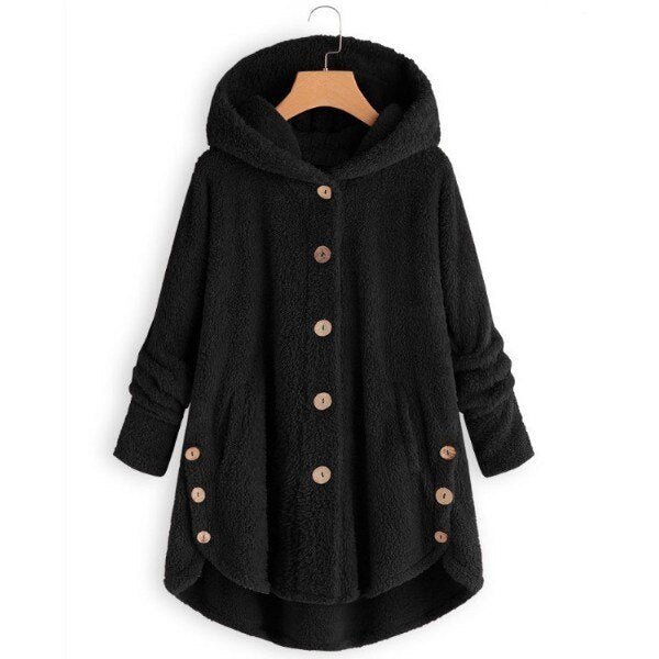 Street-wave Oversized Hoodie Plush Fleece Warmth For Cozy Comfort And Streetwear Fans