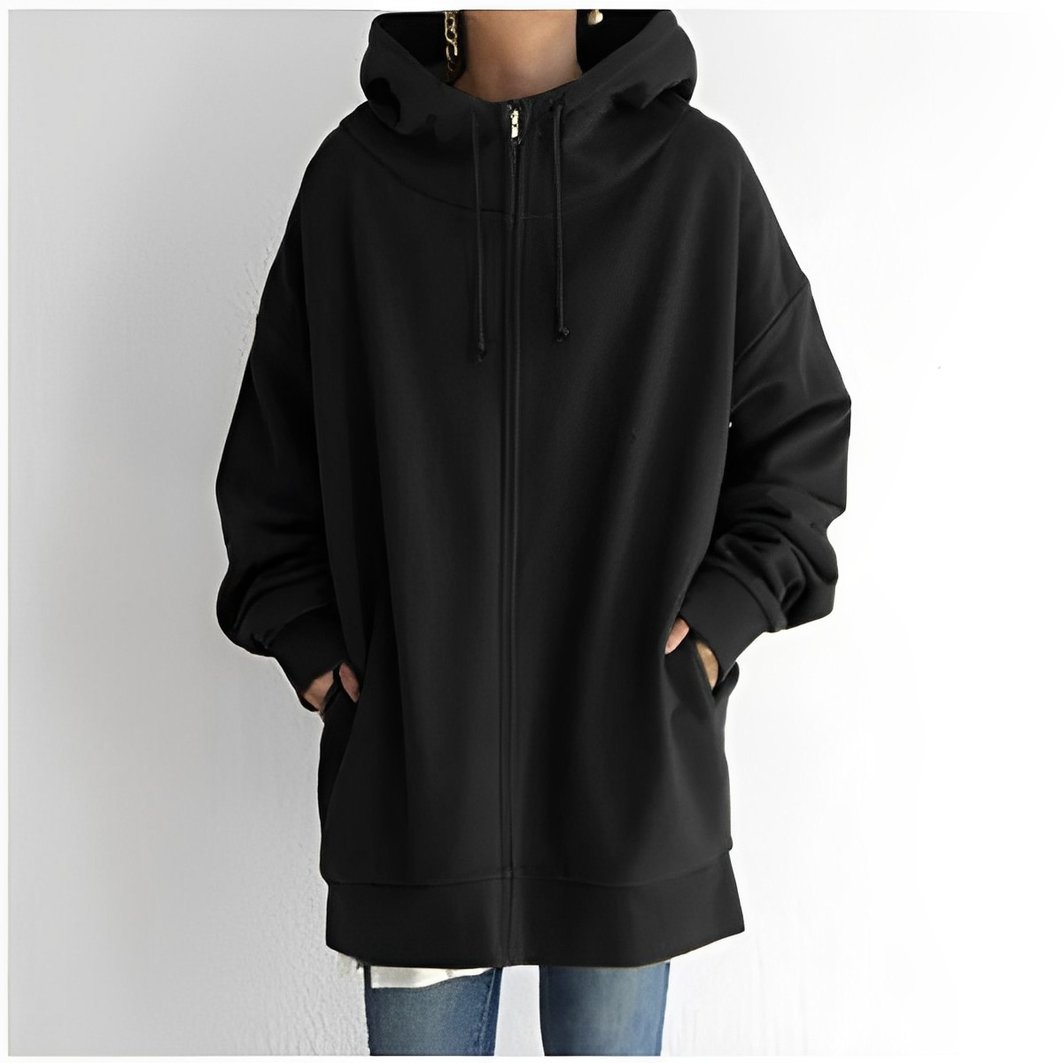 Street-Wave Women's Confidence Hoodie Cozy Warmth and Style Boost for Modern Busy Women Everyday Wear