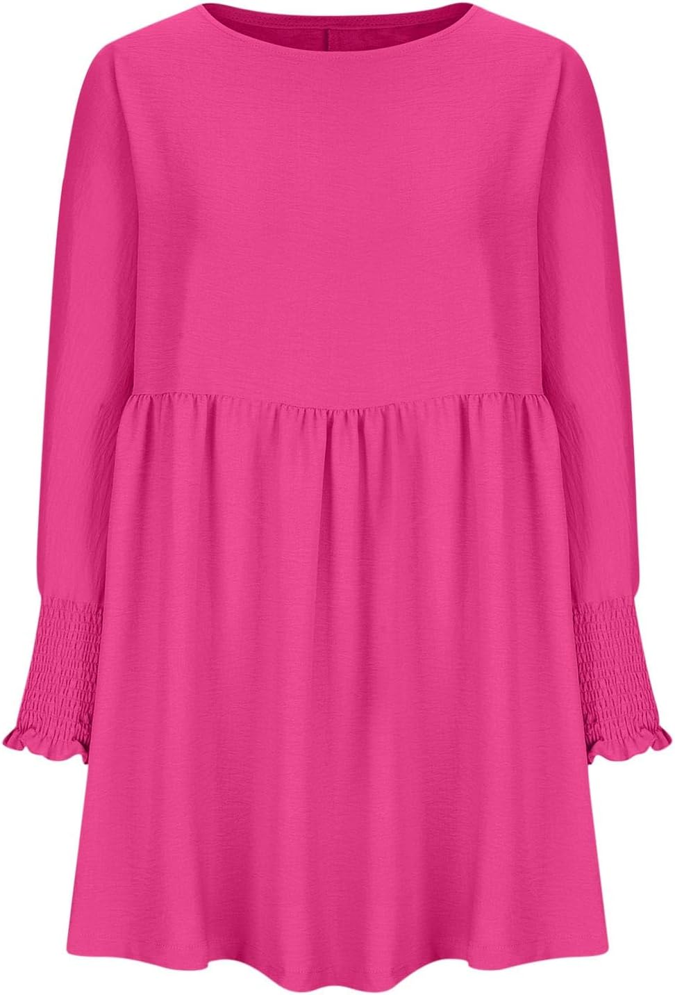 Women's Summer Day Dress with Ruched Design and Adjustable Straps