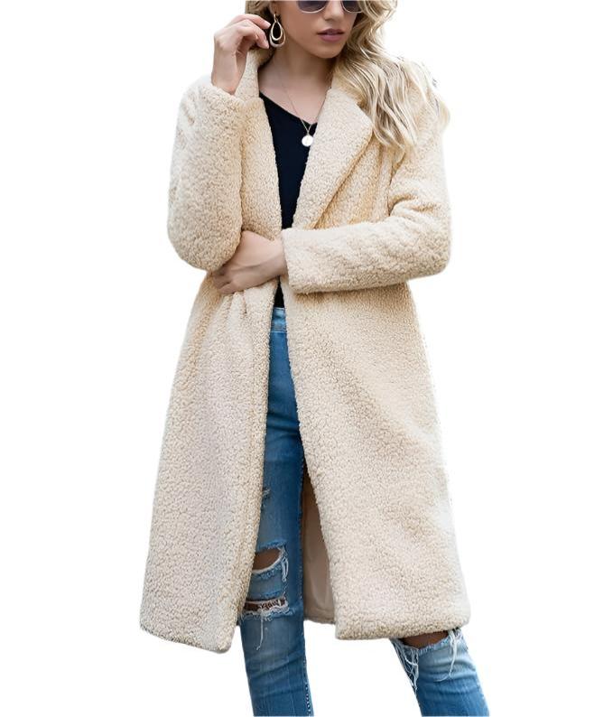 Street-wave Teddy Coat For Women - Oversized Winter Warmth, Cozy Plush Essential Outerwear