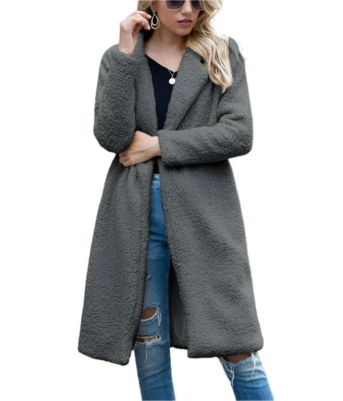 Street-wave Teddy Coat For Women - Oversized Winter Warmth, Cozy Plush Essential Outerwear