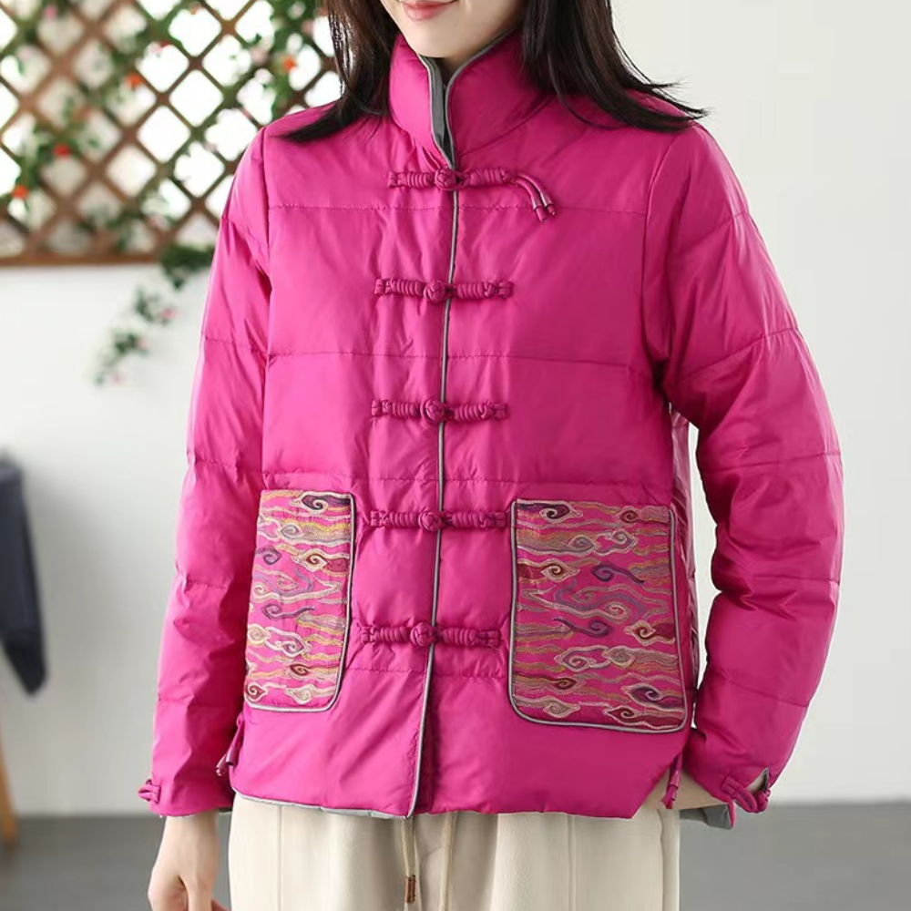 Street-wave Womens Winter Jacket Timeless Quilted Puffer With Warmth And Decorative Pockets