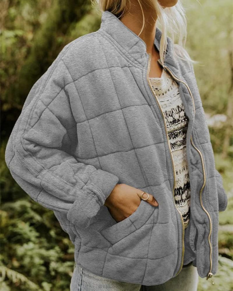 Street-Wave Cozy Quilted Jacket For Women Ultra Warmth And Effortless Style Everyday Wear