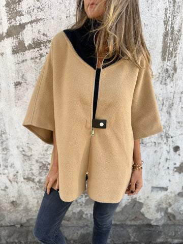 Street-wave High Collar Casual Jacket for Women Timeless Warmth and Everyday Outdoor Style