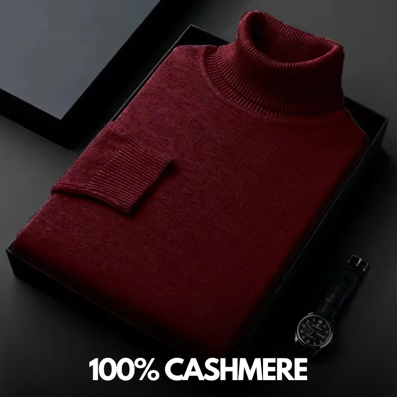 Pierre Cashmere Sweater By Streetwave One Hundred Percent Cashmere Luxurious Warmth Classic Fit For Men