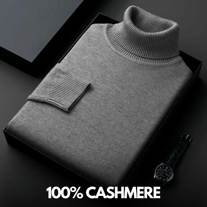 Pierre Cashmere Sweater By Streetwave One Hundred Percent Cashmere Luxurious Warmth Classic Fit For Men