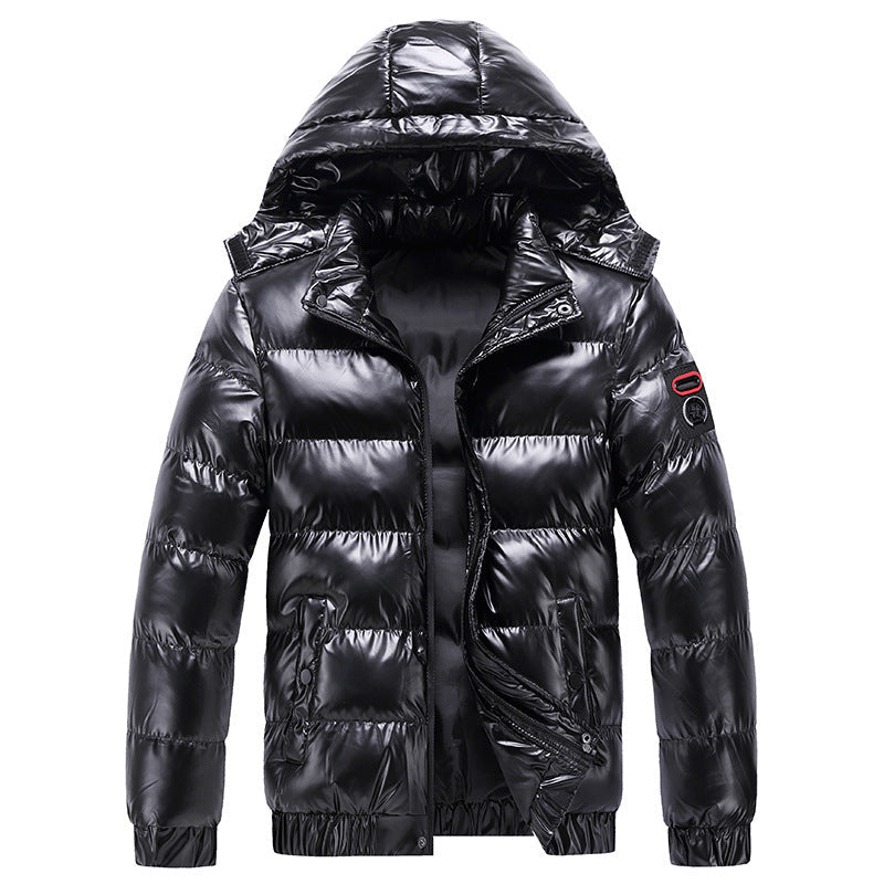 Street-wave Winter Jacket For Men - Water-Repellent Padded Coat With Warm Protection