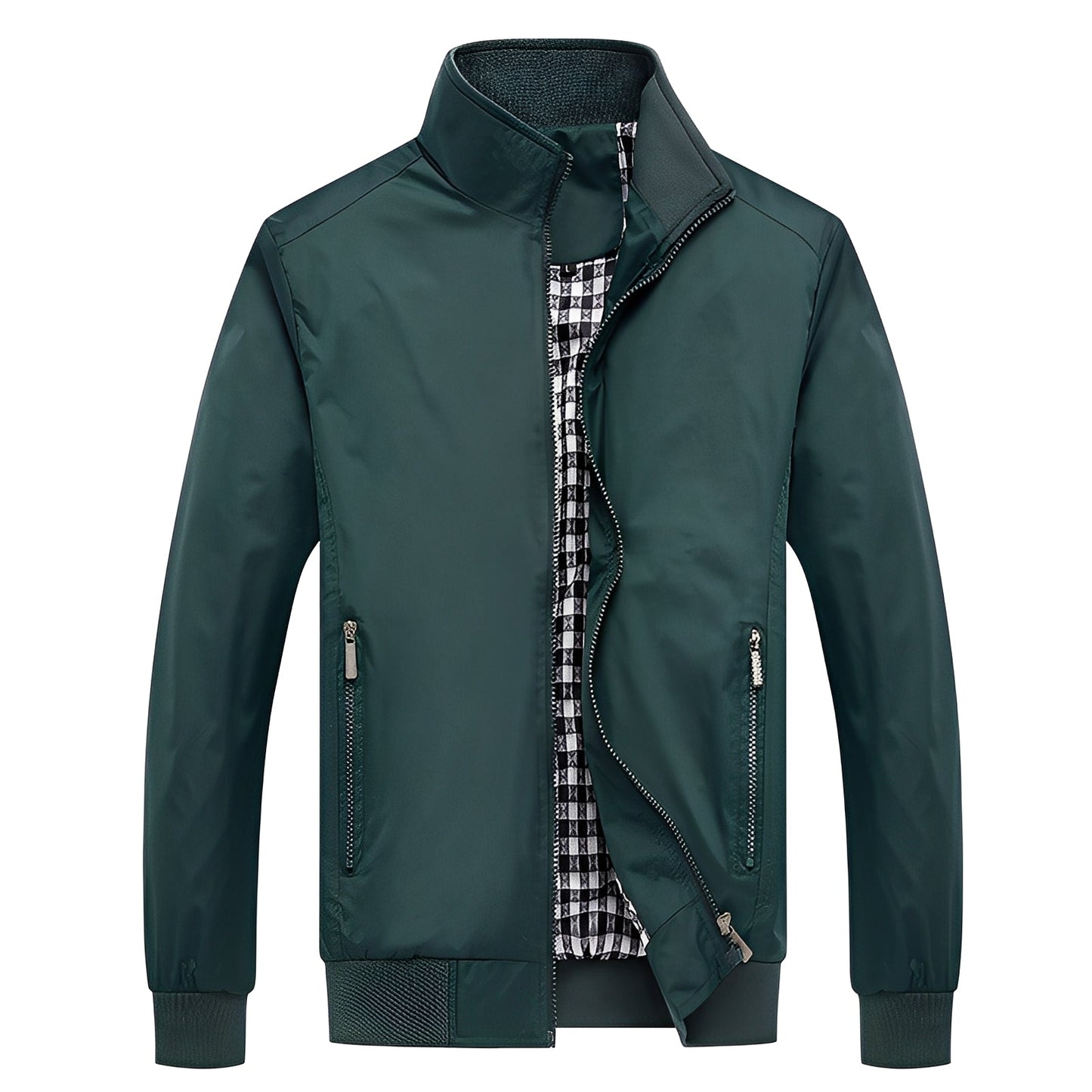 Street-wave Windproof Jacket For Men Lightweight Formal Fit Wind Resistant Outerwear