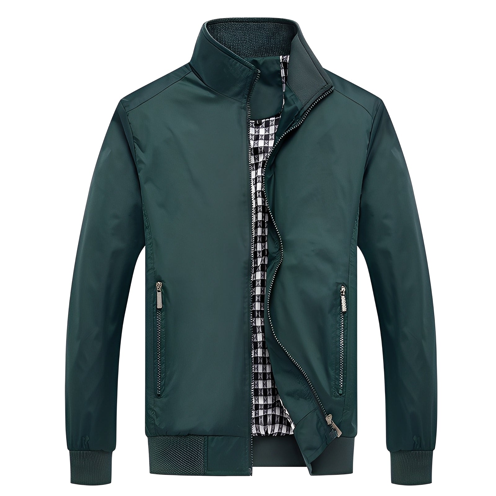 Street-wave Windproof Jacket For Men Lightweight Formal Fit Wind Resistant Outerwear