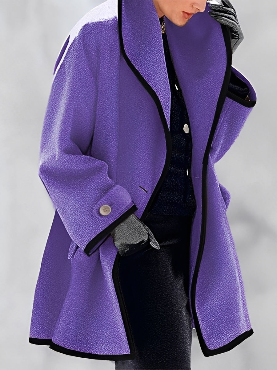 Street-wave Long Wool Coat For Women Timeless Elegance Warmth And Classic Retro Charm