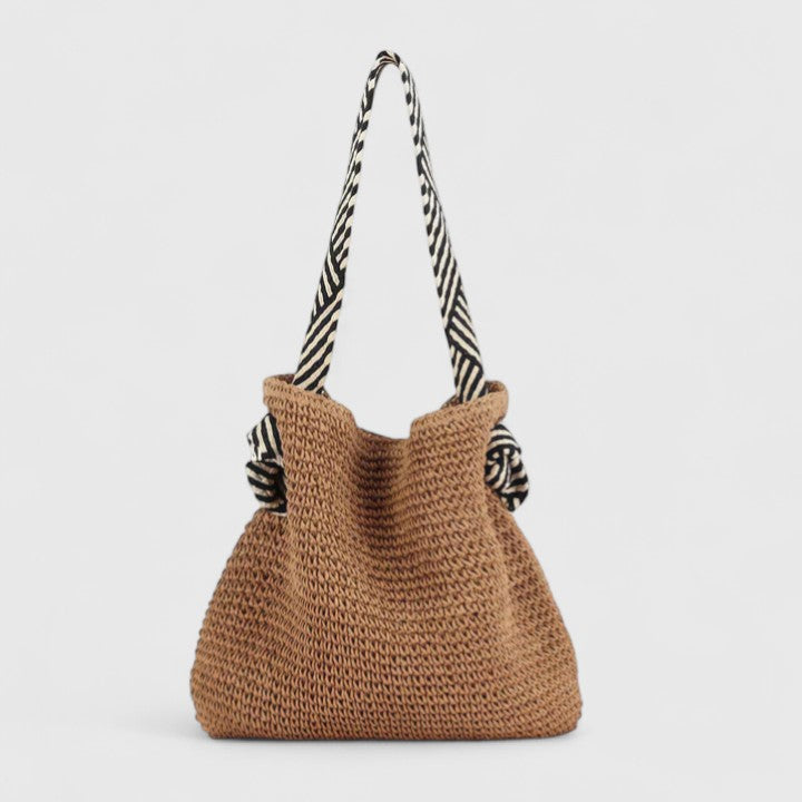 Women's Bohemian Shoulder Bag with Adjustable Strap and Spacious Interior