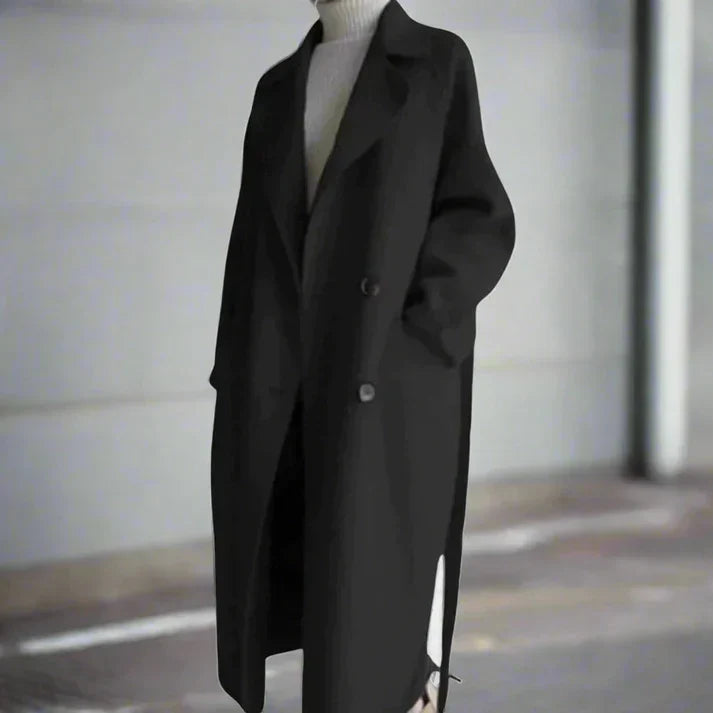 Street-wave Classic Long Women's Coat Timeless Elegance Warmth For Modern Women Chic
